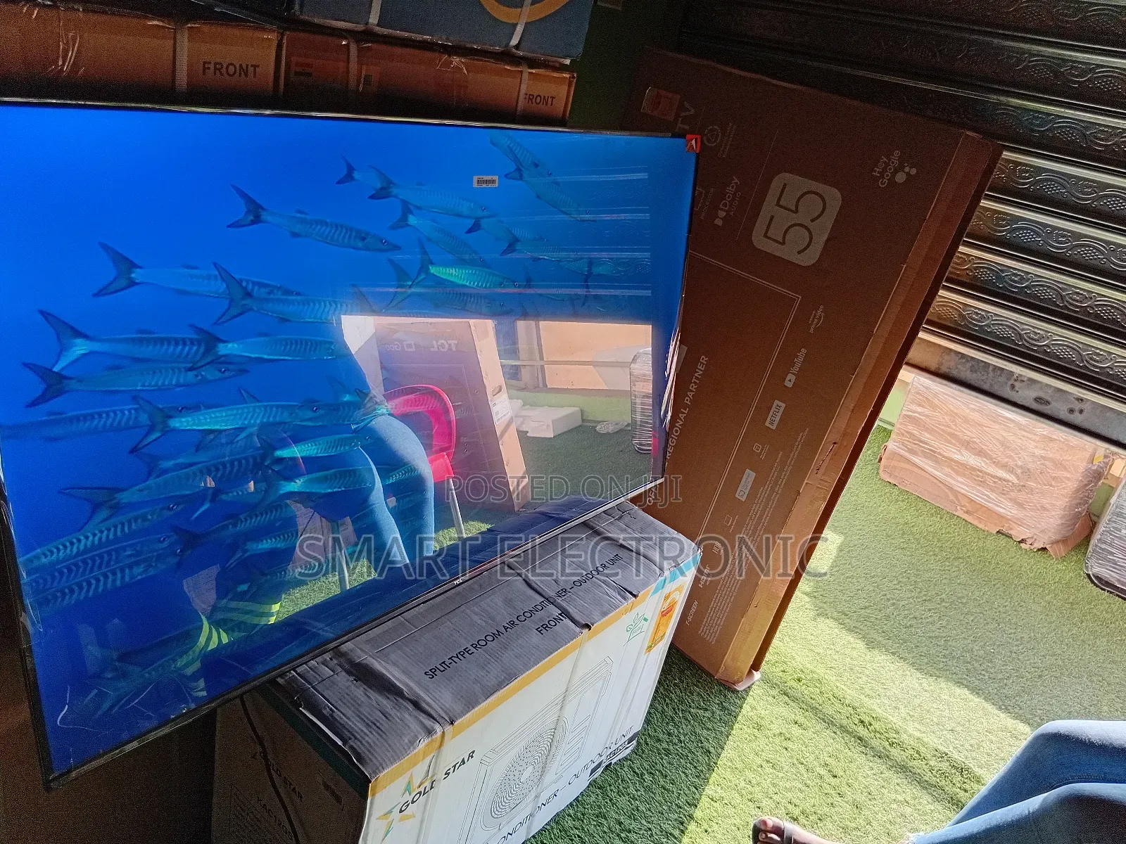 Watch the Future Smart TCL 55inches