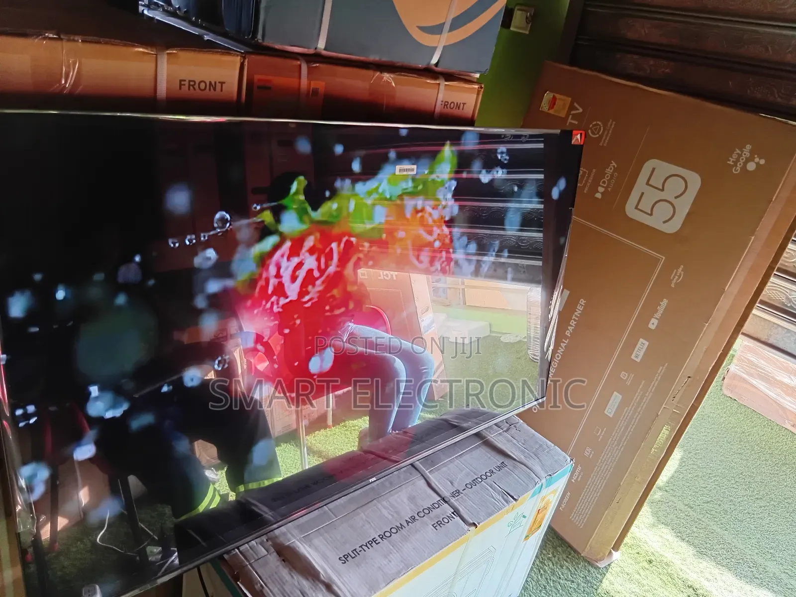 Intelligence in Frame Smart TCL 55inches