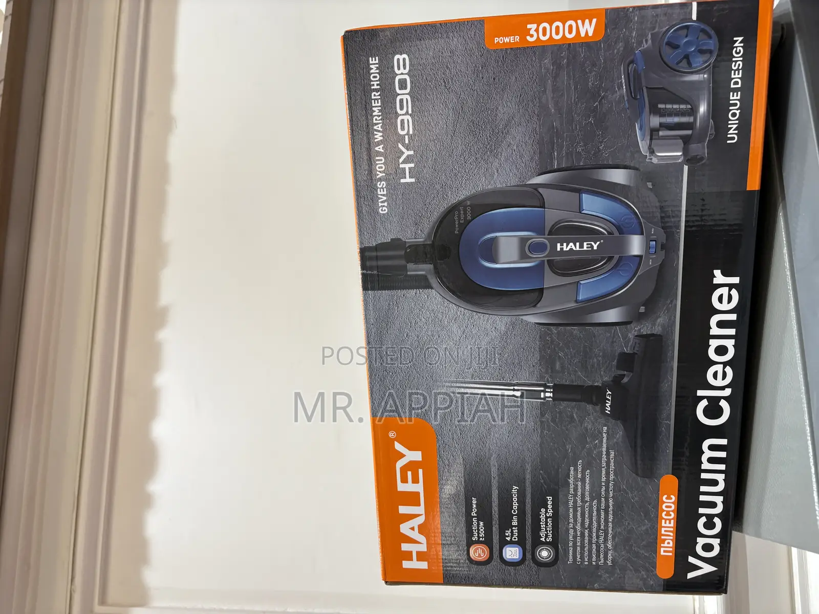 Brand New Haley-Hy-9034 3000watt 2.0liters Vacuum Cleaner 
