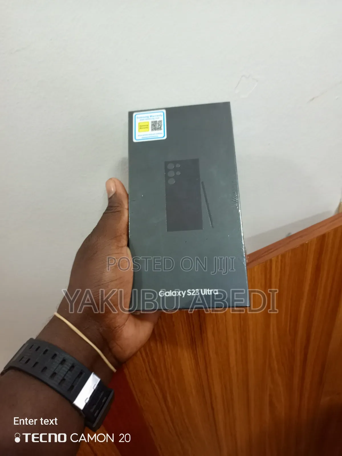New Samsung Galaxy S23 Ultra 256 GB Black