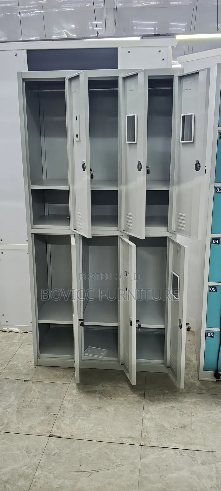 Office Cabinet With 6 Lockers