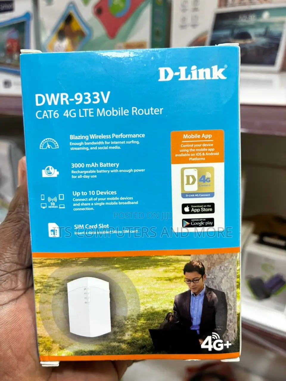 D Link Cat6 4g/Lte Mobile Router DWR-933v