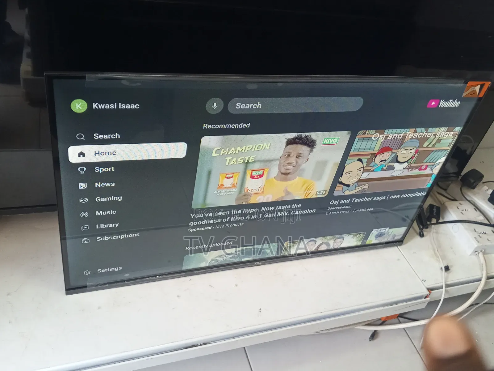 TCL 32 Smart Android Tv With the Best Screen Sensation