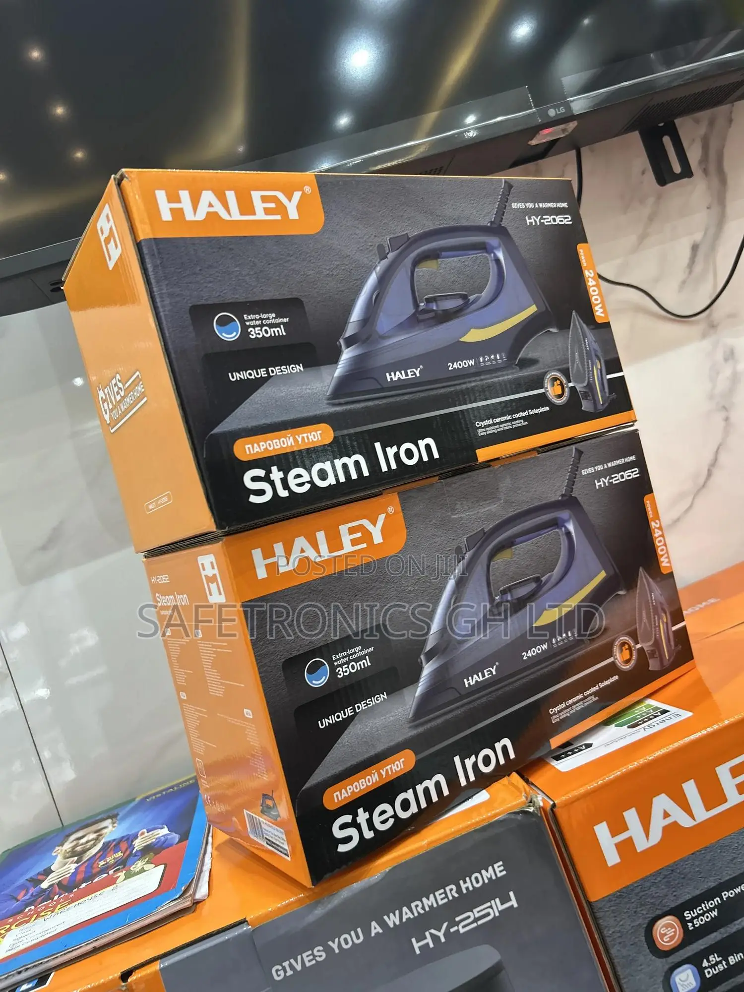 Get Affordable ~~ Hy-2062 Steam Iron Gold Haley 2400 Watts