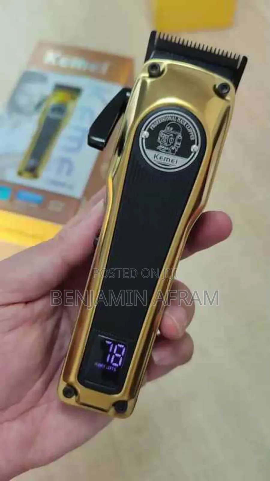 Wireless Hair Barbering Machine/ Hair Clippers Km-Q825