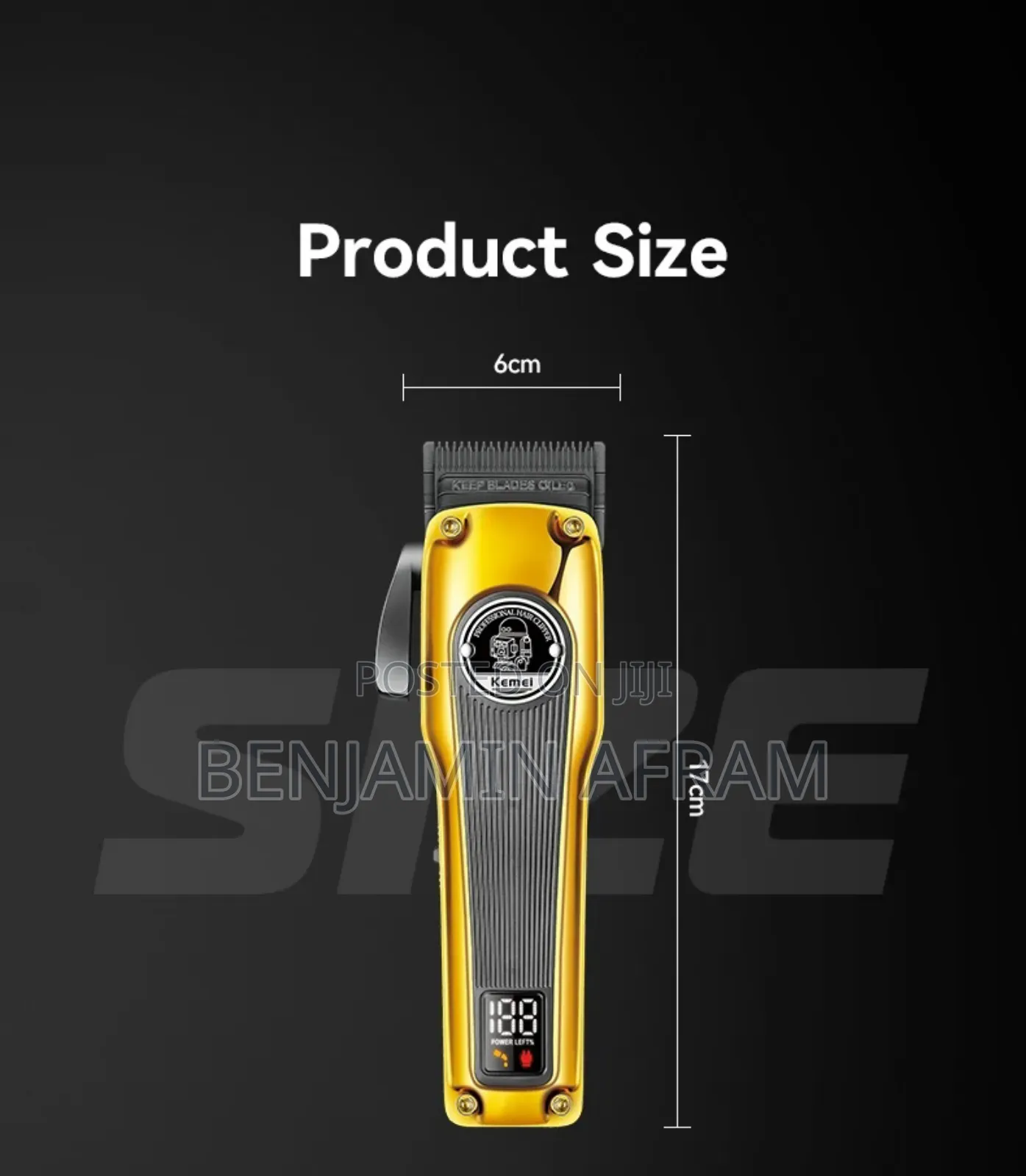 Wireless Hair Barbering Machine/ Hair Clippers Km-Q825