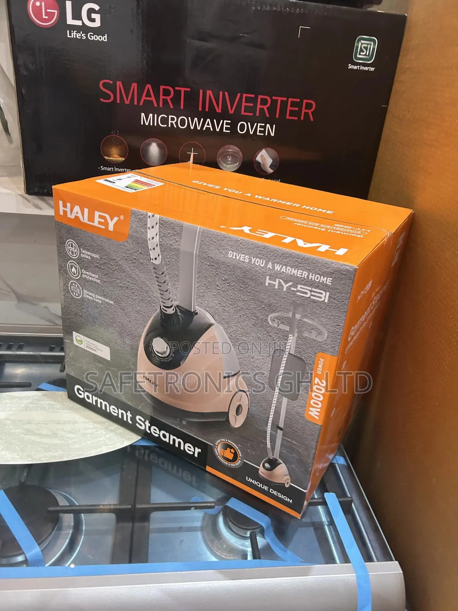 Quality Affordable Haley Electric Hy-531 2000 Watts Garment Steamer