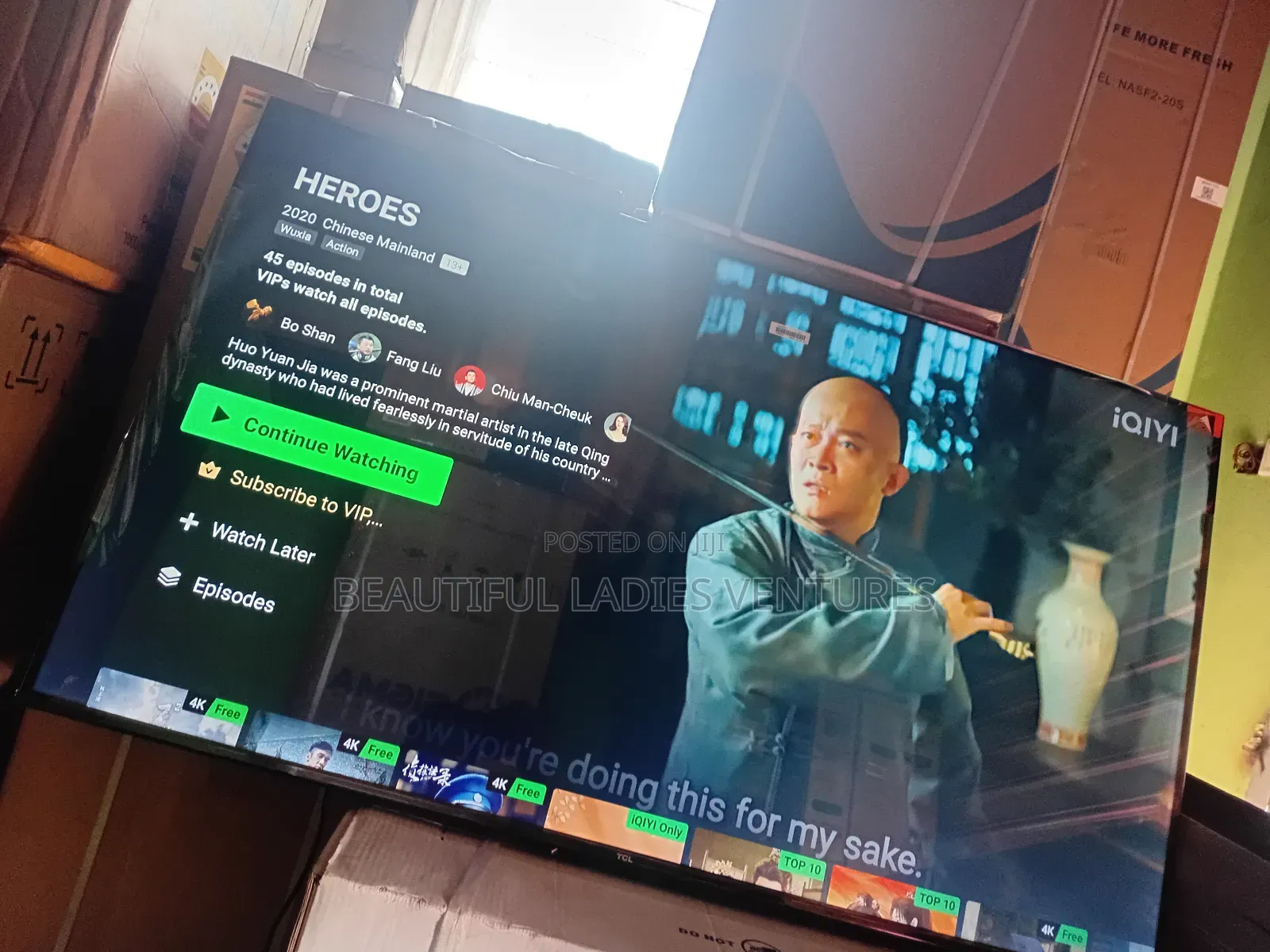 Overall Top Rated Band TCL 65inches Terrific Movement Smart Tv TCL
