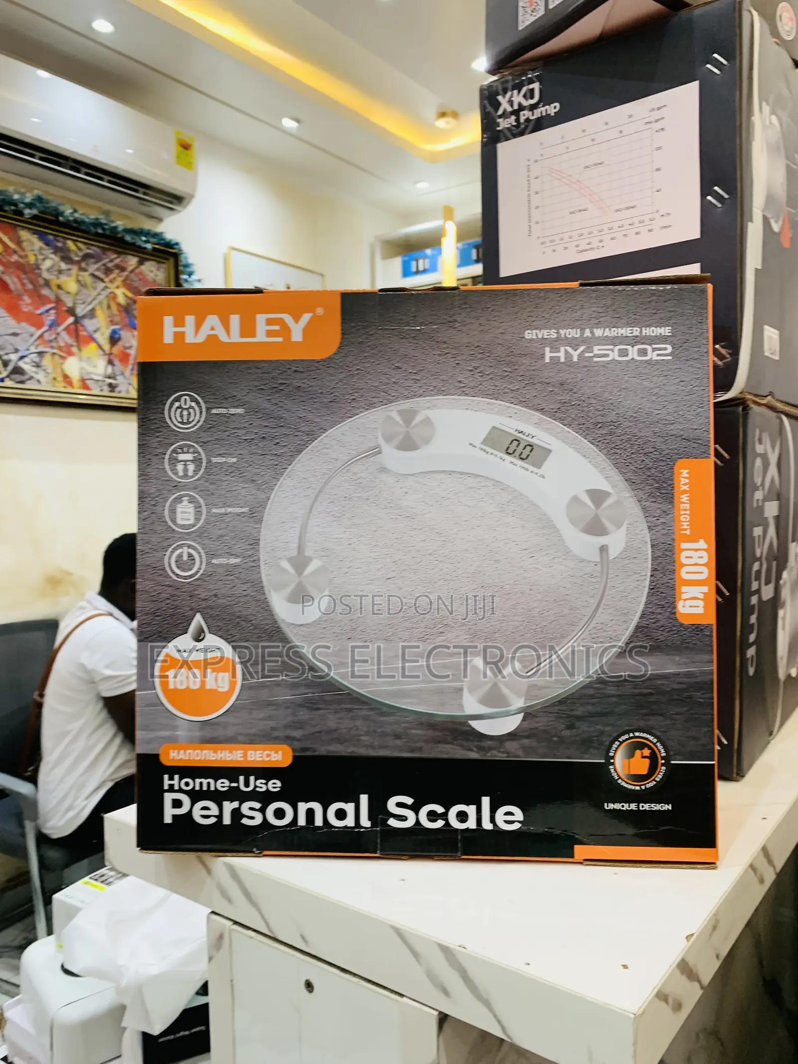 Grab the Best Haley-Hy-5002 Halley Scale Personal 180kg Transperent