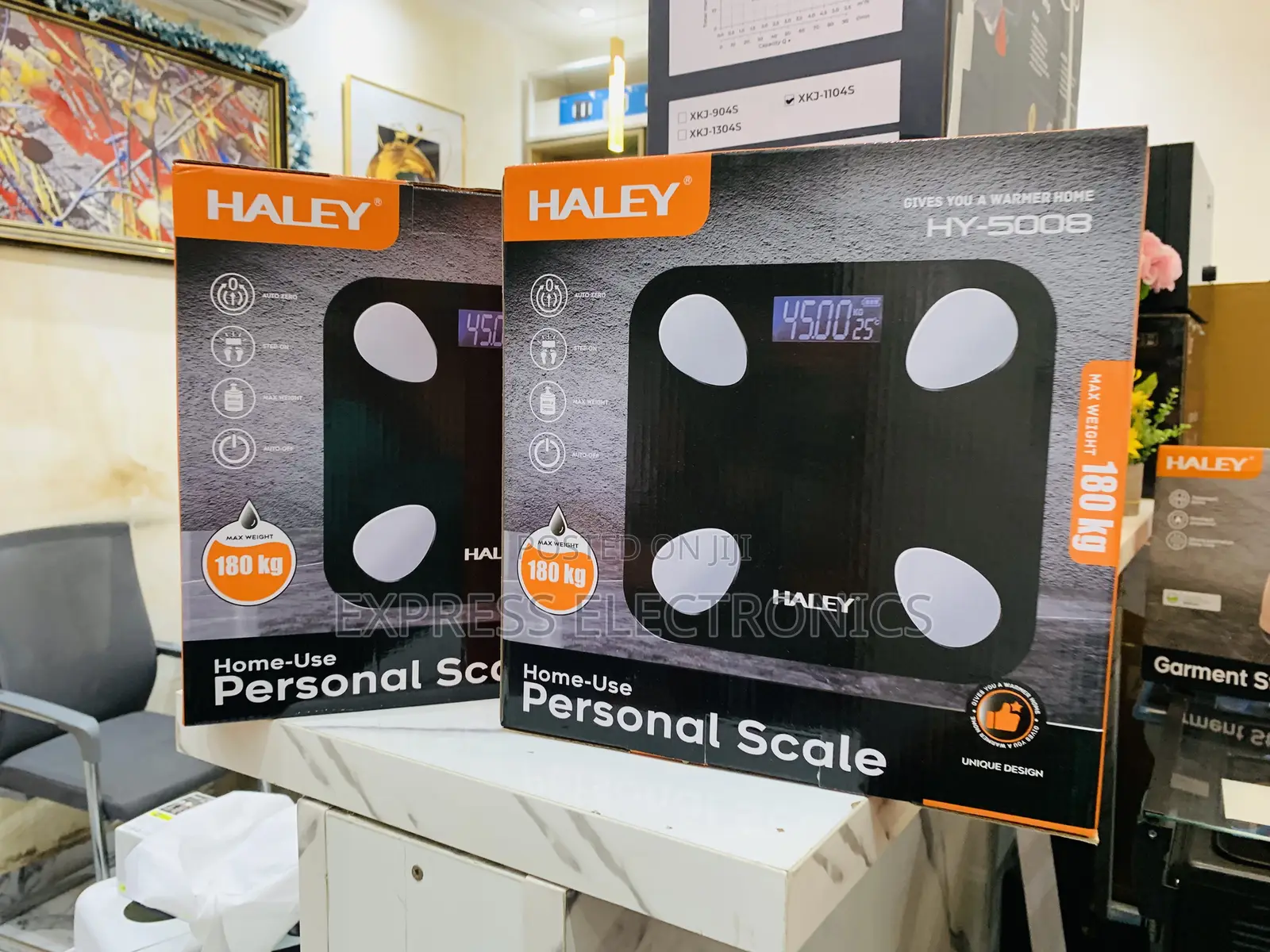 Haley-Hy-5008 Halley Scale Personal 180kg Black