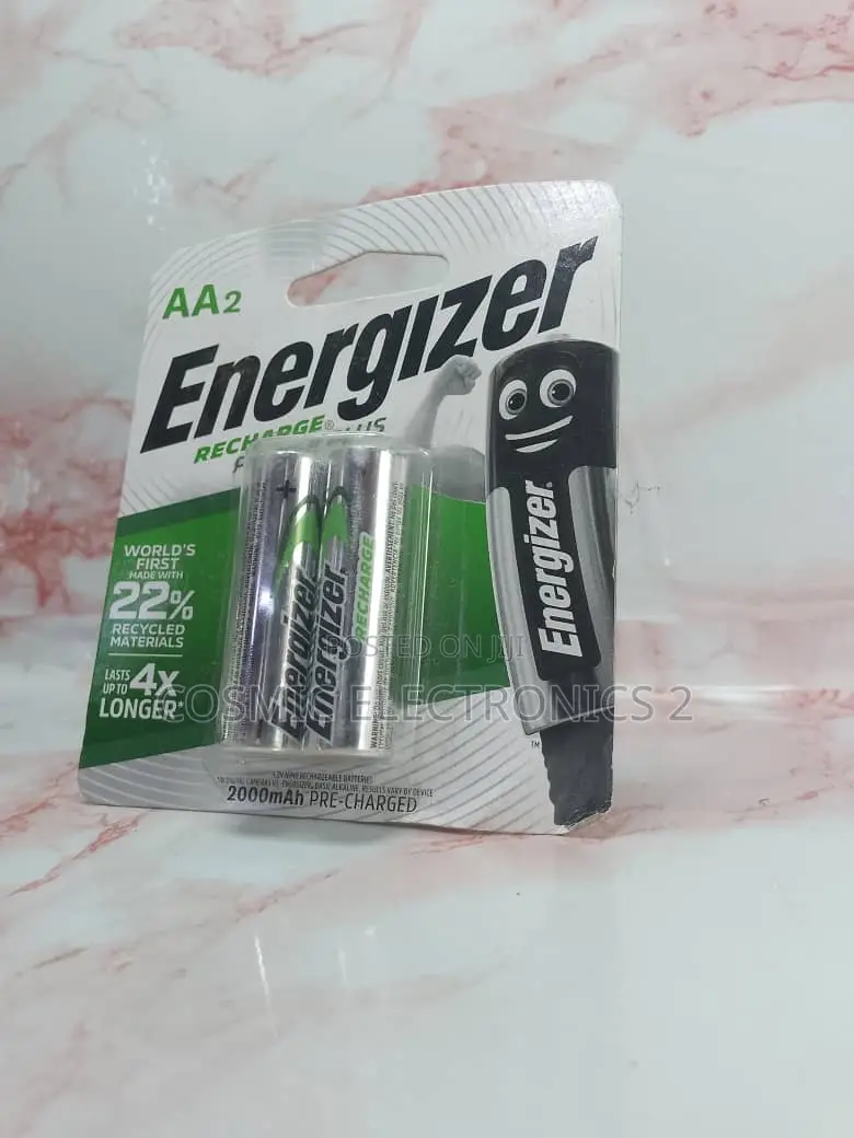 Energizer Rechargeable Battery Aa Bp2