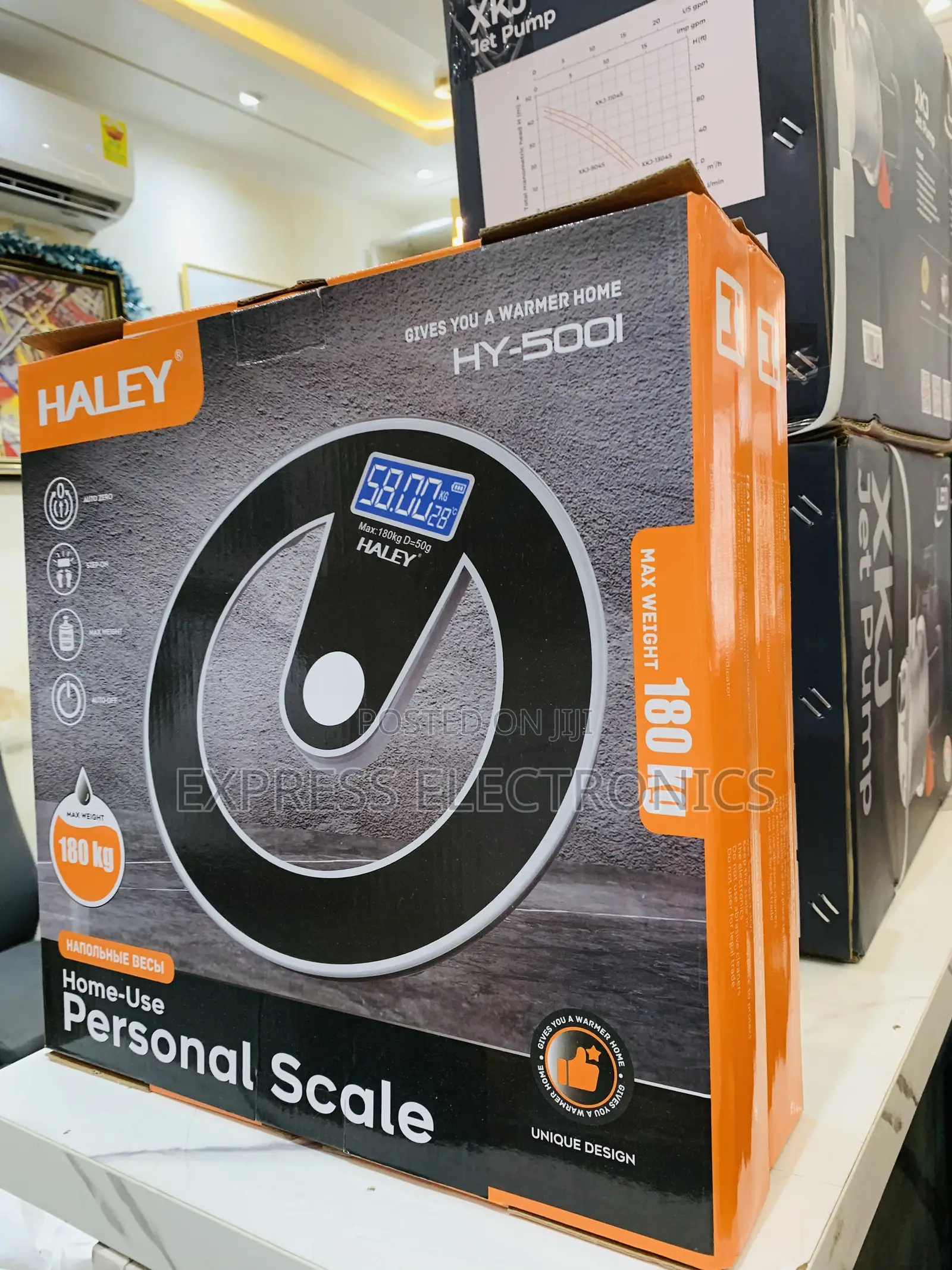 Best Buy for Less Haley-Hy-5001 Halley Scale Personal 180kg Black