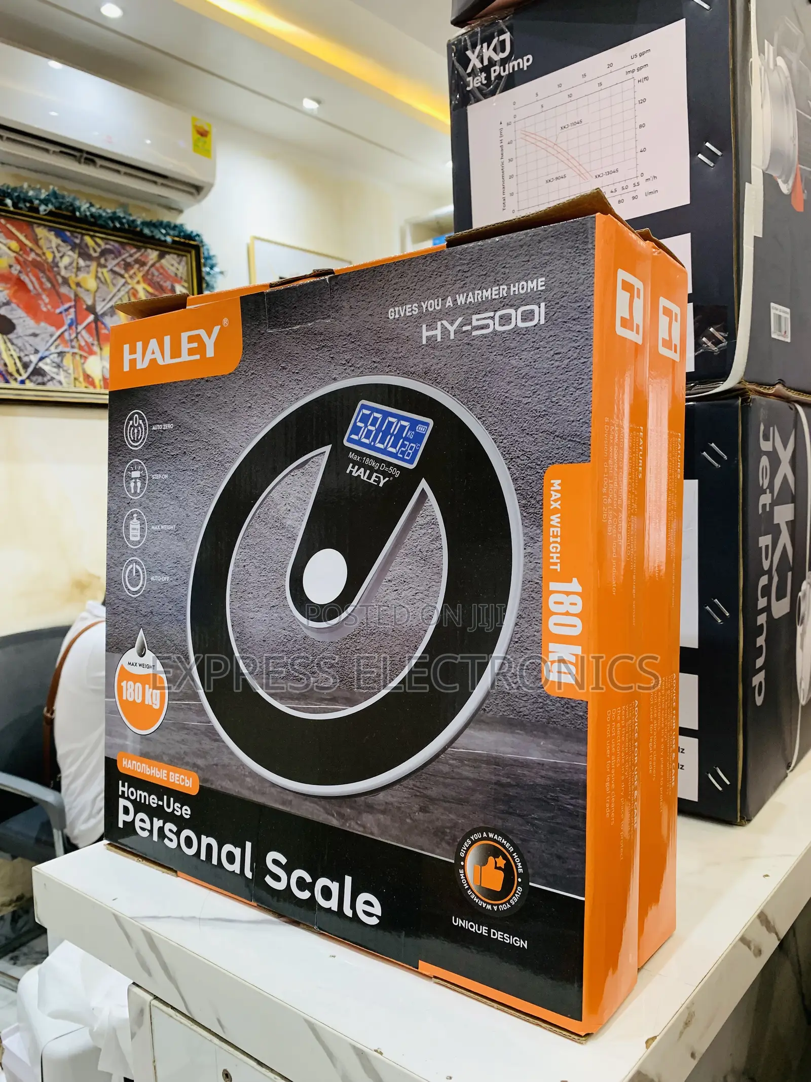 Locate Us at Adabraka for Haley-Hy-5001 Halley Scale Personal 180kg