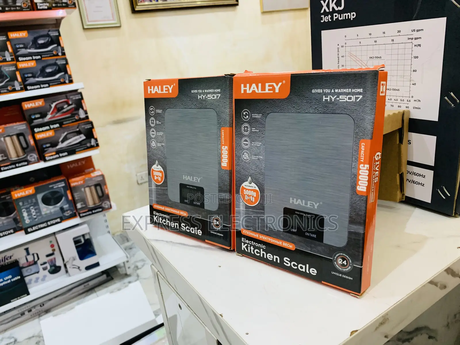 Haley-Hy-5017 Halley Kitchen Scale 500kg