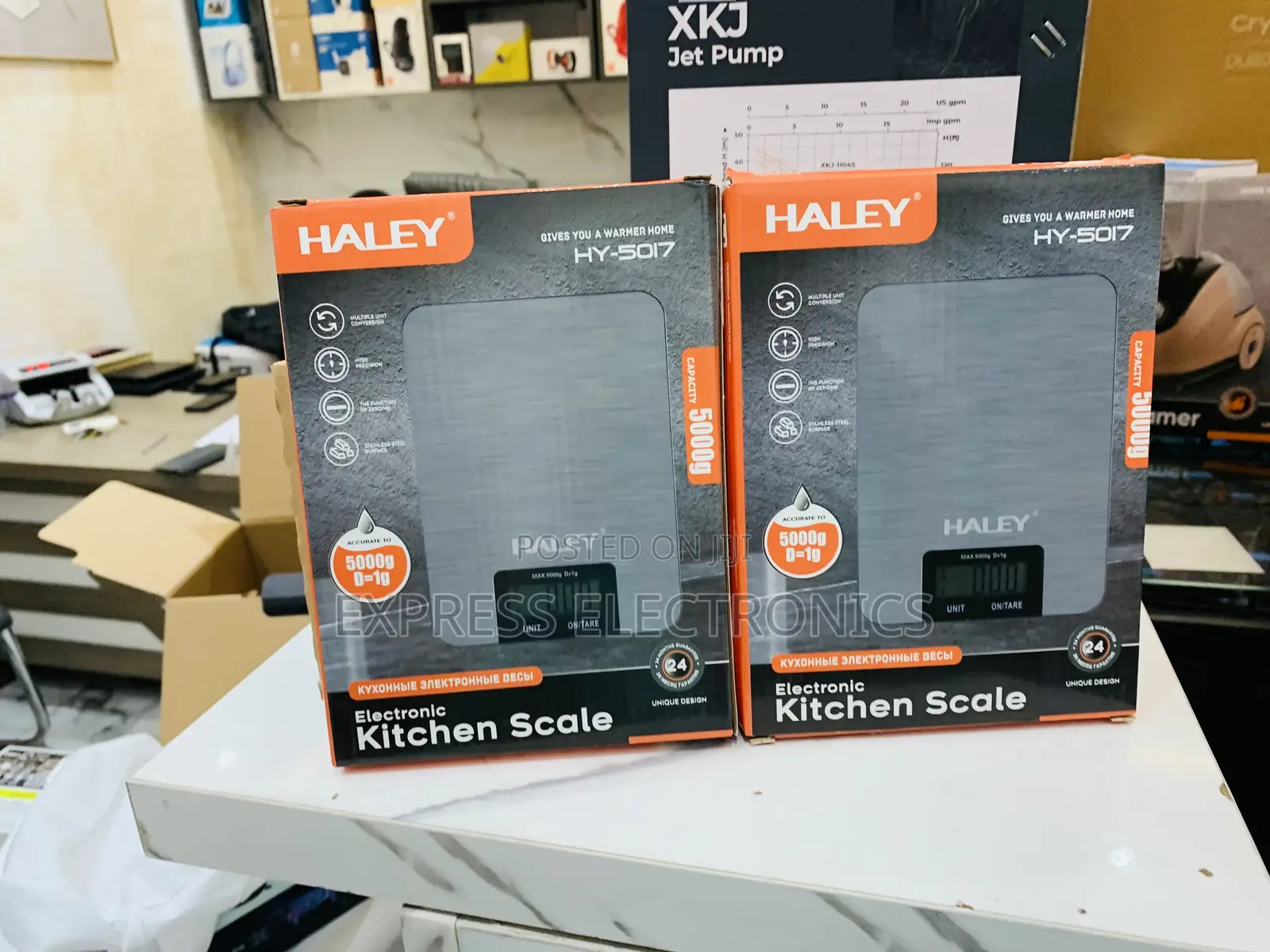 Spectacular Performance Haley-Hy-5017 Halley Kitchen Scale 500kg