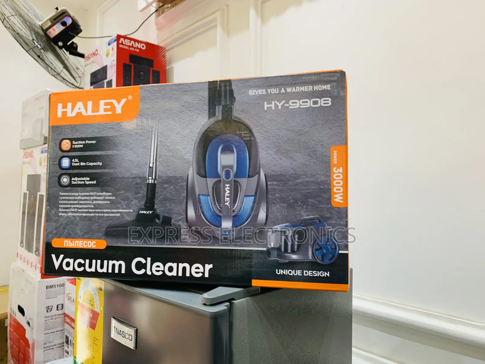 Spectacular Performance Haley-Hy-9908 Halley Vacuum 4.5ltr 3000w Blue