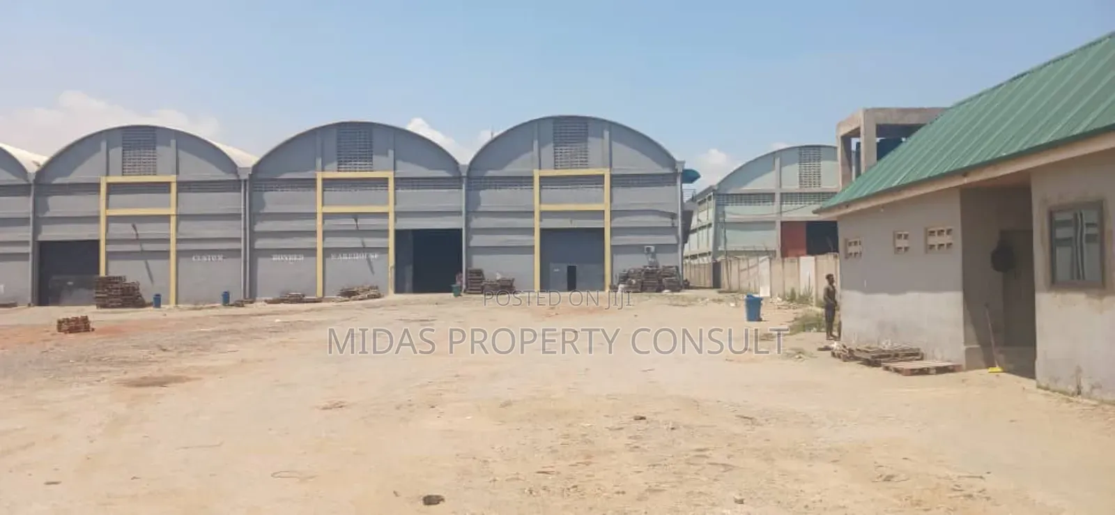 5000 SQM Self Compound Warehouse for Rent at Tema