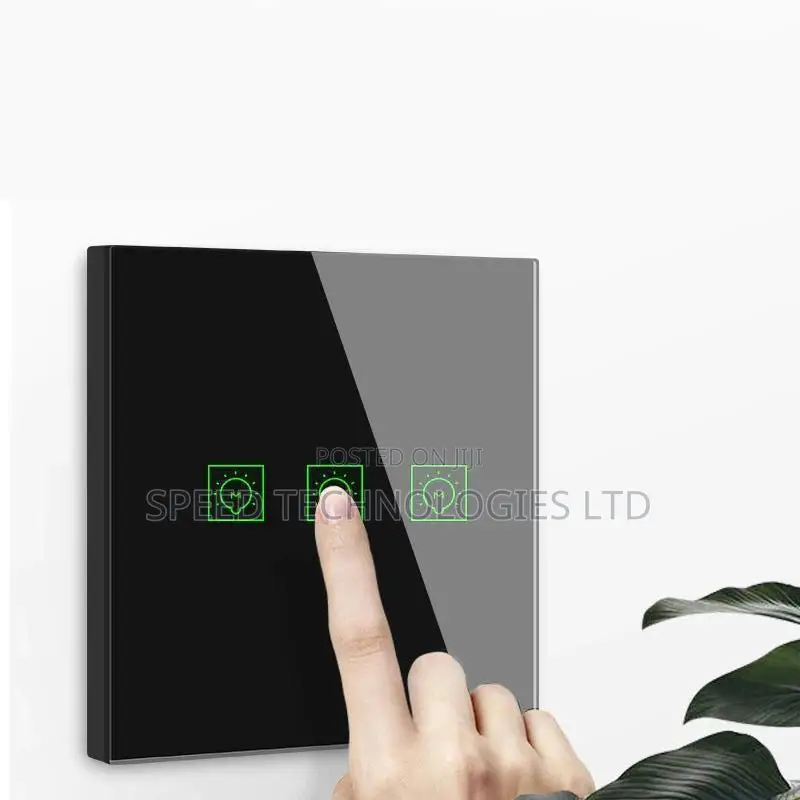 3 Gangs Wi-Fi Smart Touch Light Switch