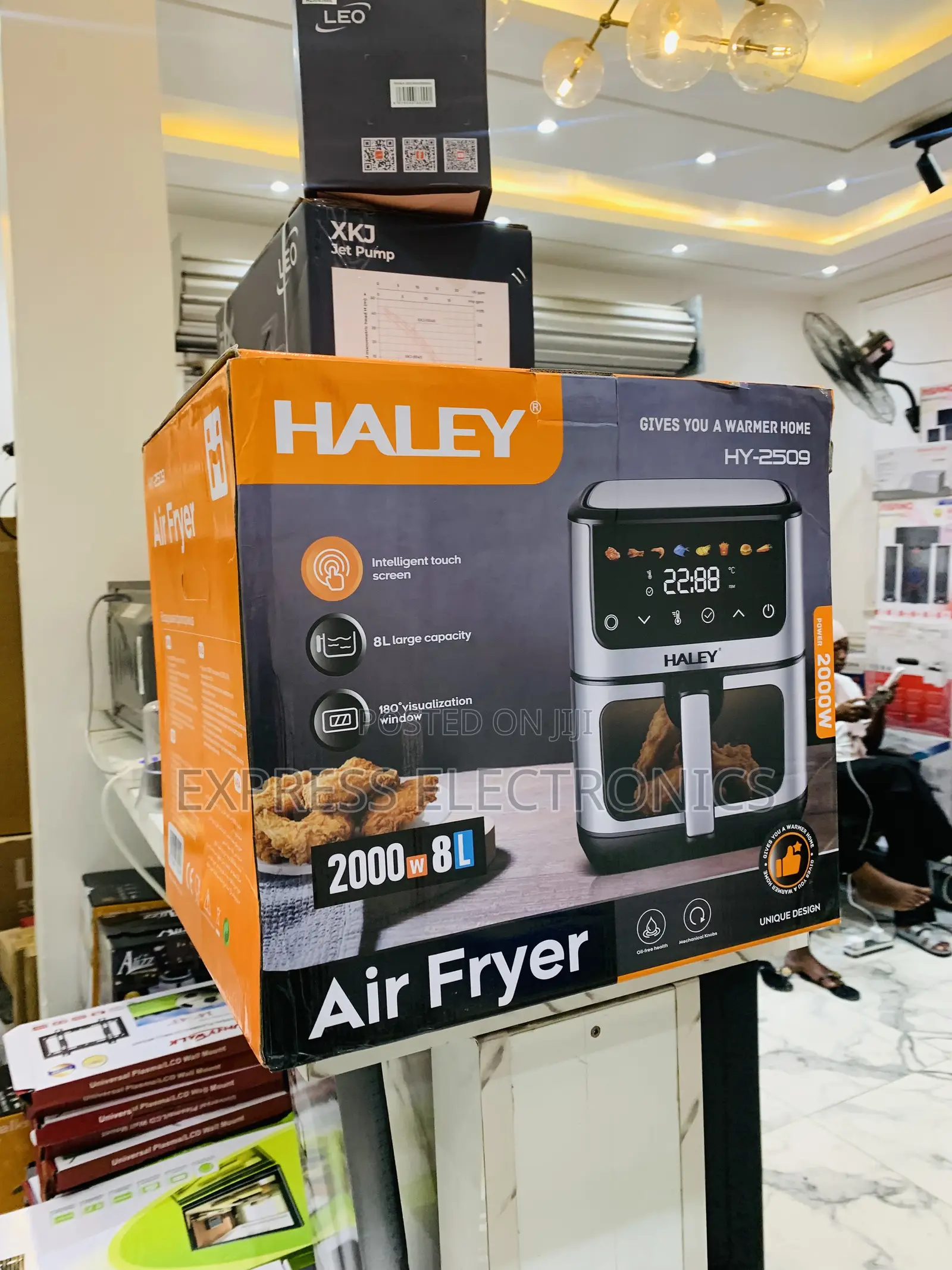 Haley-Hy-2509 Haley Air Fryer Maker 7ltr 3000watt