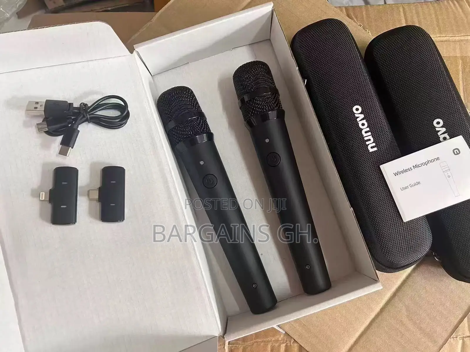 Nunavo 2 in 1 Wireless Microphone