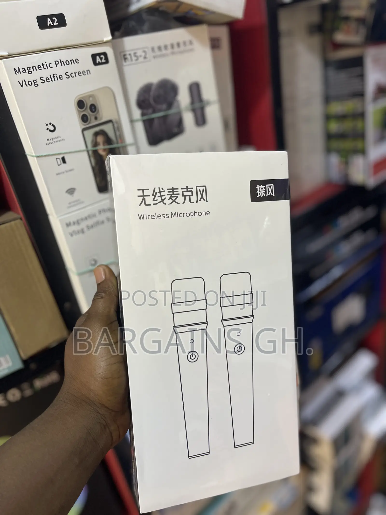 Nunavo 2 in 1 Wireless Microphone