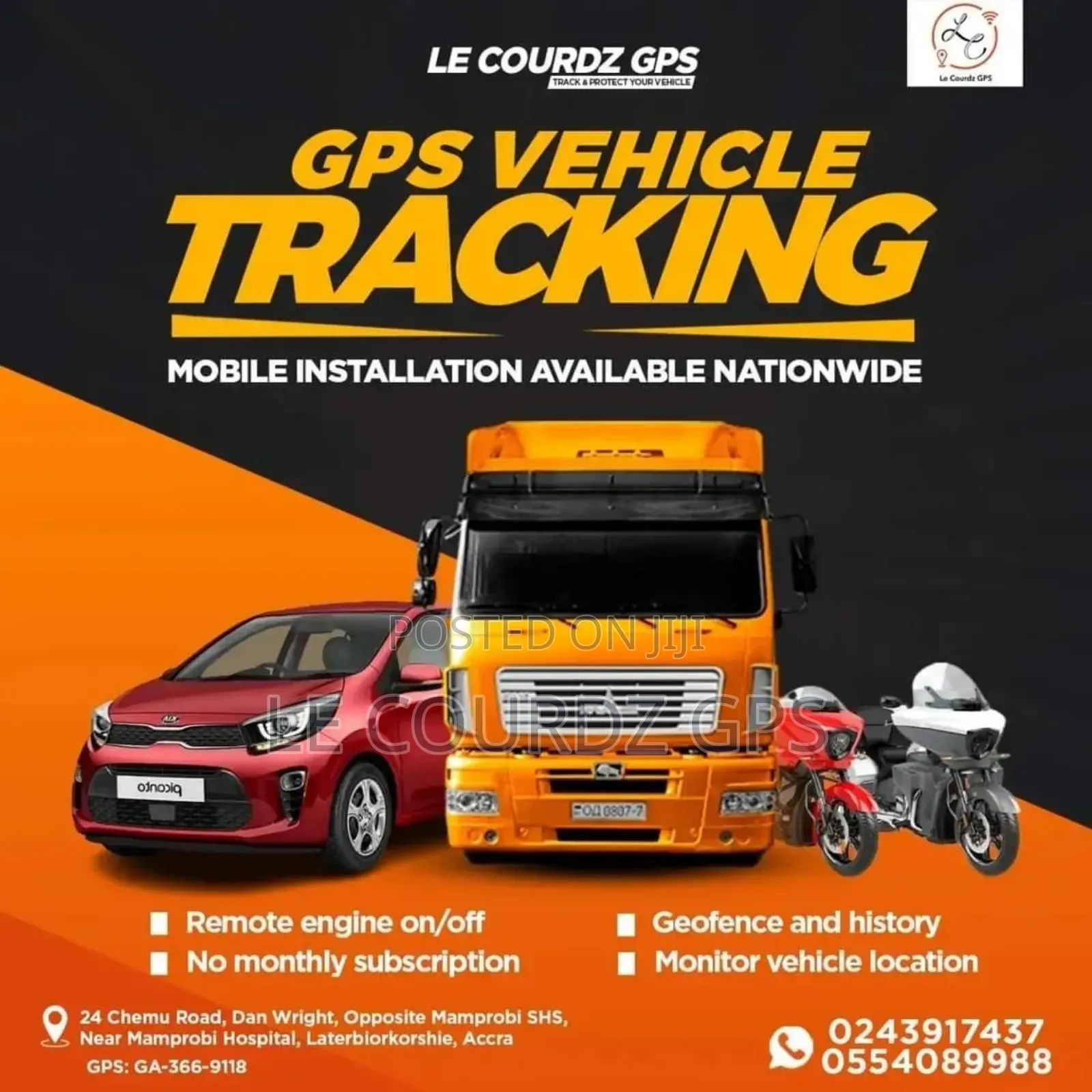 GPS Tracker Installation With Engine Control