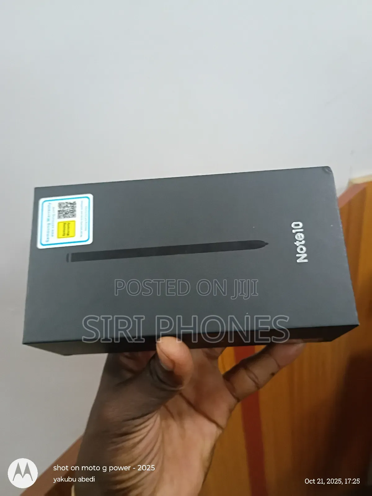 New Samsung Galaxy Note 10 5G 256 GB Black