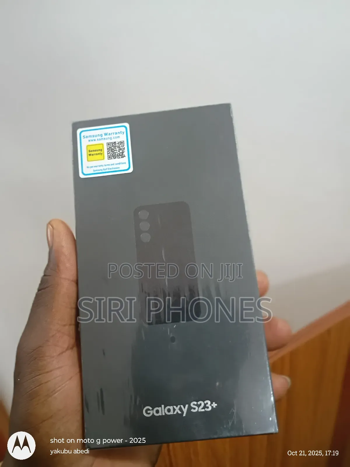 New Samsung Galaxy S23+ 256 GB Black