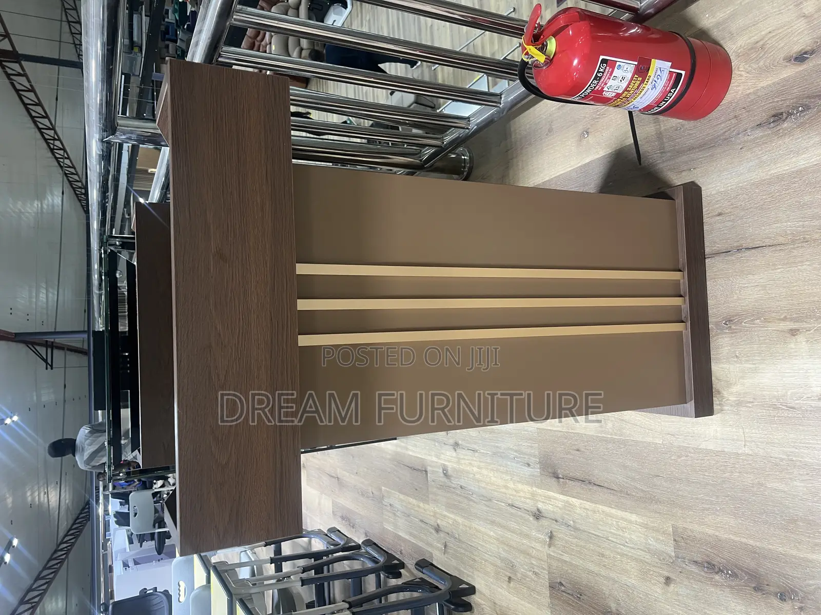 New Wooden Pulpit
