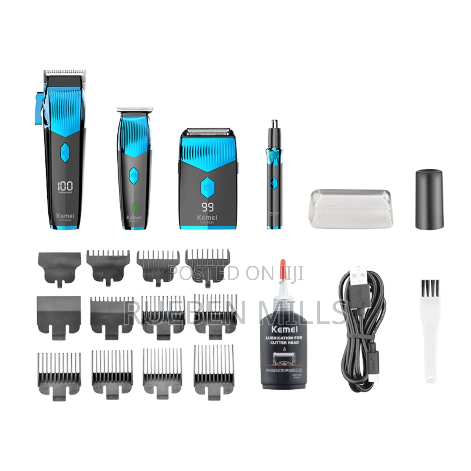 Four in One 4 in 1 Executive Grooming Kit Barbering Shaving Machine