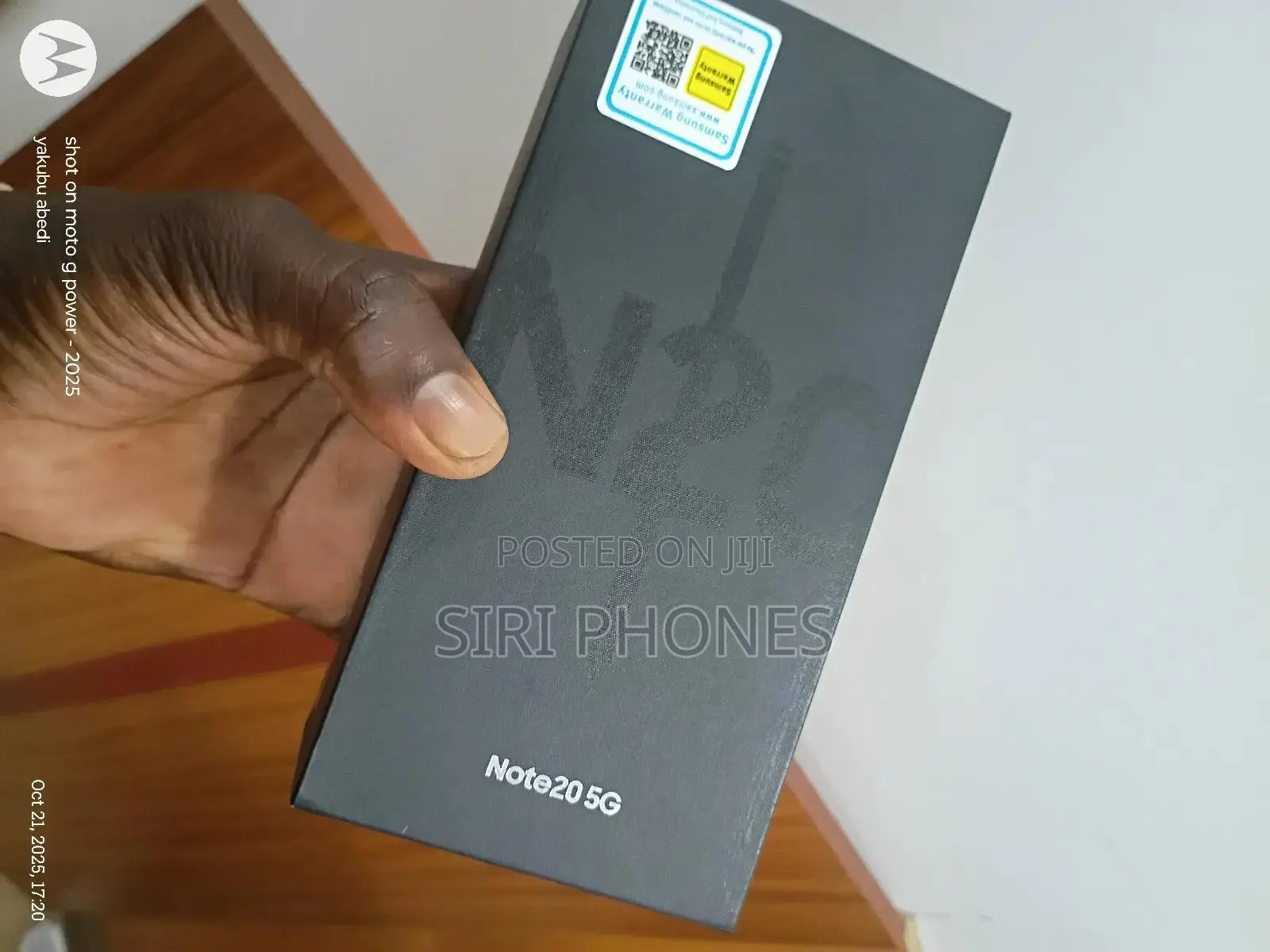 New Samsung Galaxy Note 20 5G 256 GB Green