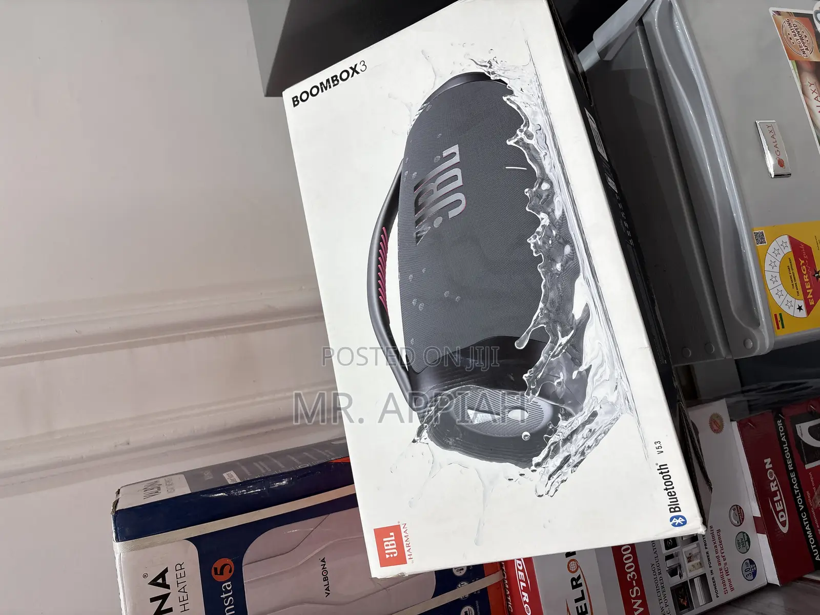 Choose JBL Boombox 3 Premium Portable Bluetooth Speaker(Black)180w