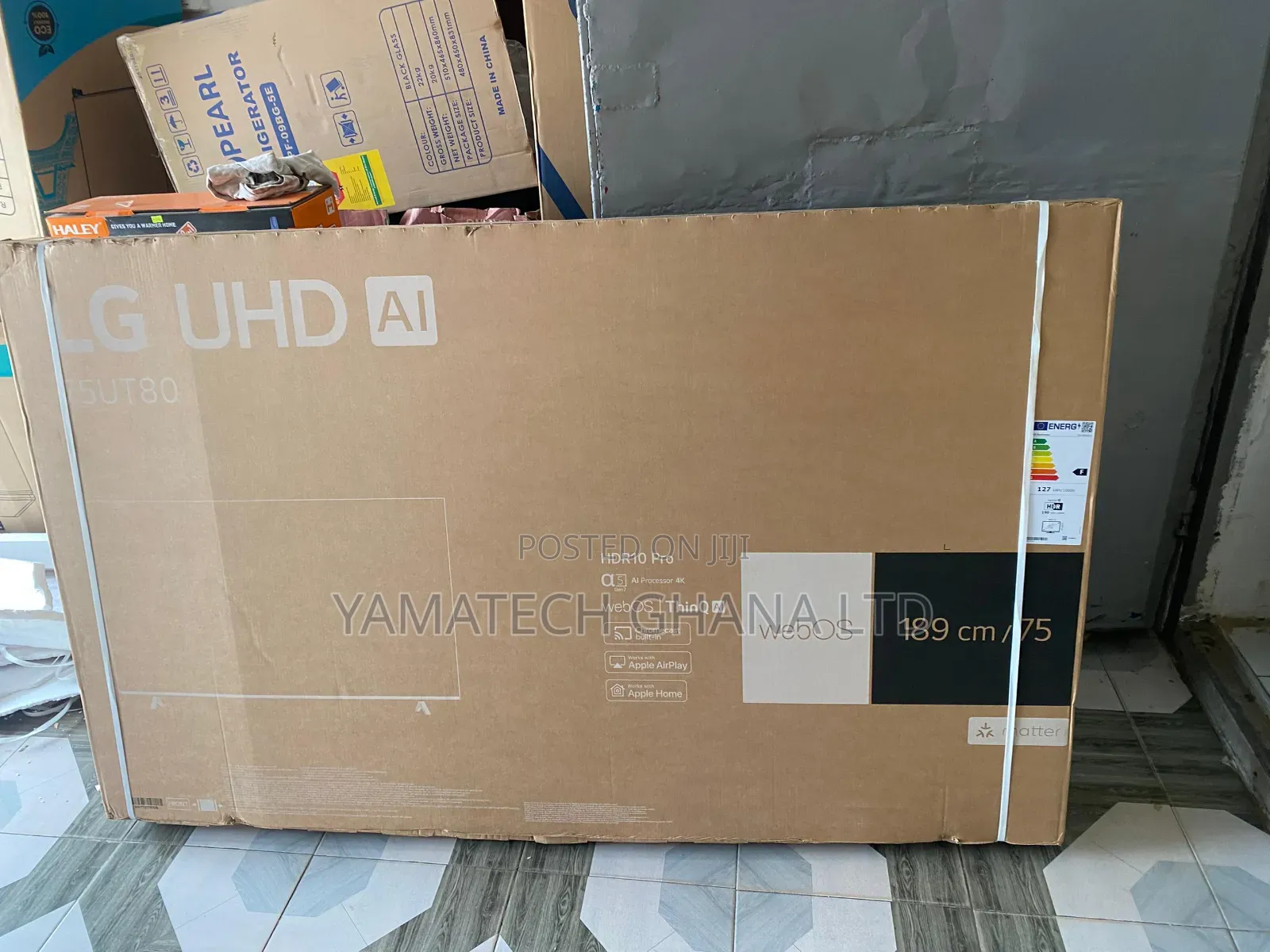 Lg 75 Inch 4k Smart Ai Tv With Magic Remote, Bluetooth