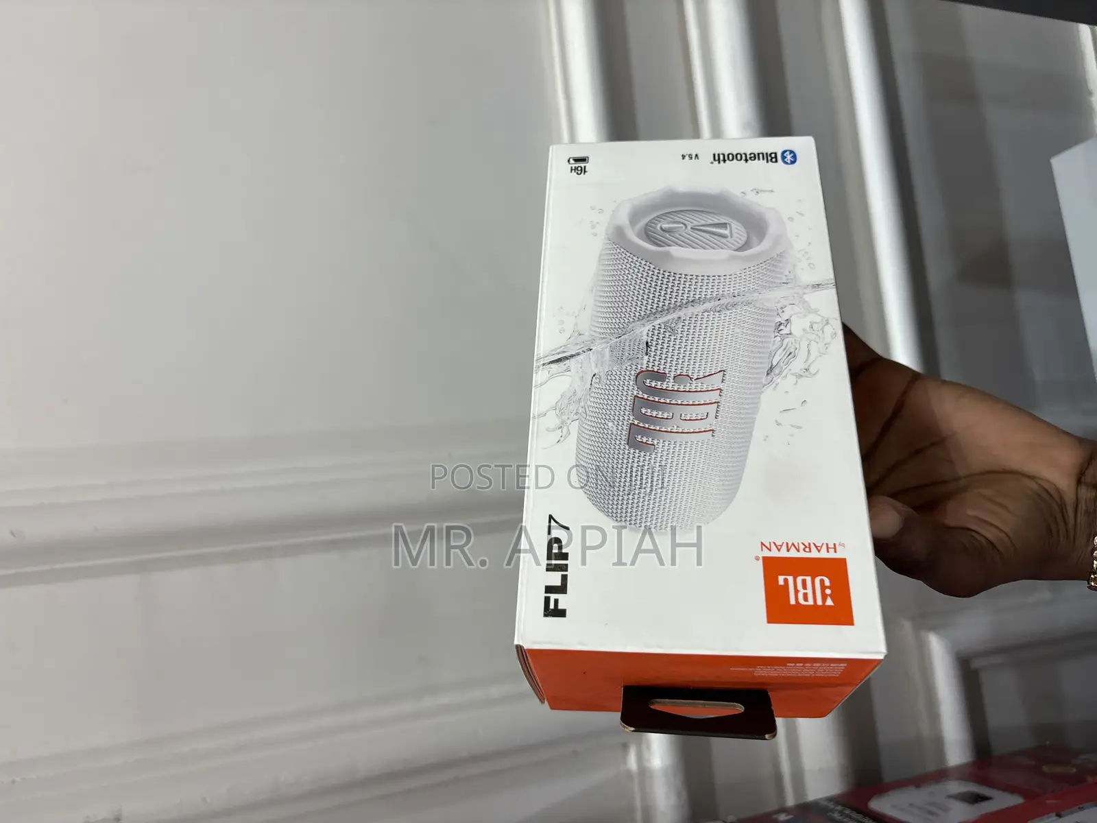Unique JBL Flip 7 Premium Portable Bluetooth Speaker(White)25watt