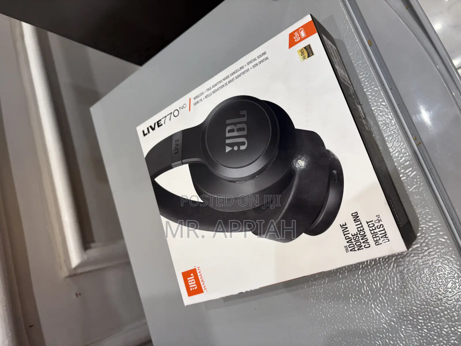 Unique JBL Live 770 Premium Over Ear Headset(Black) 