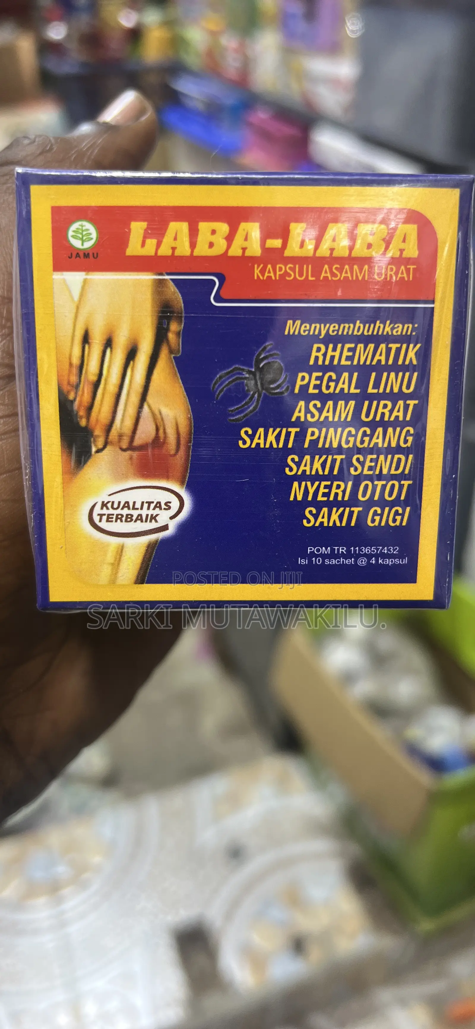 Laba-Laba Capsule.