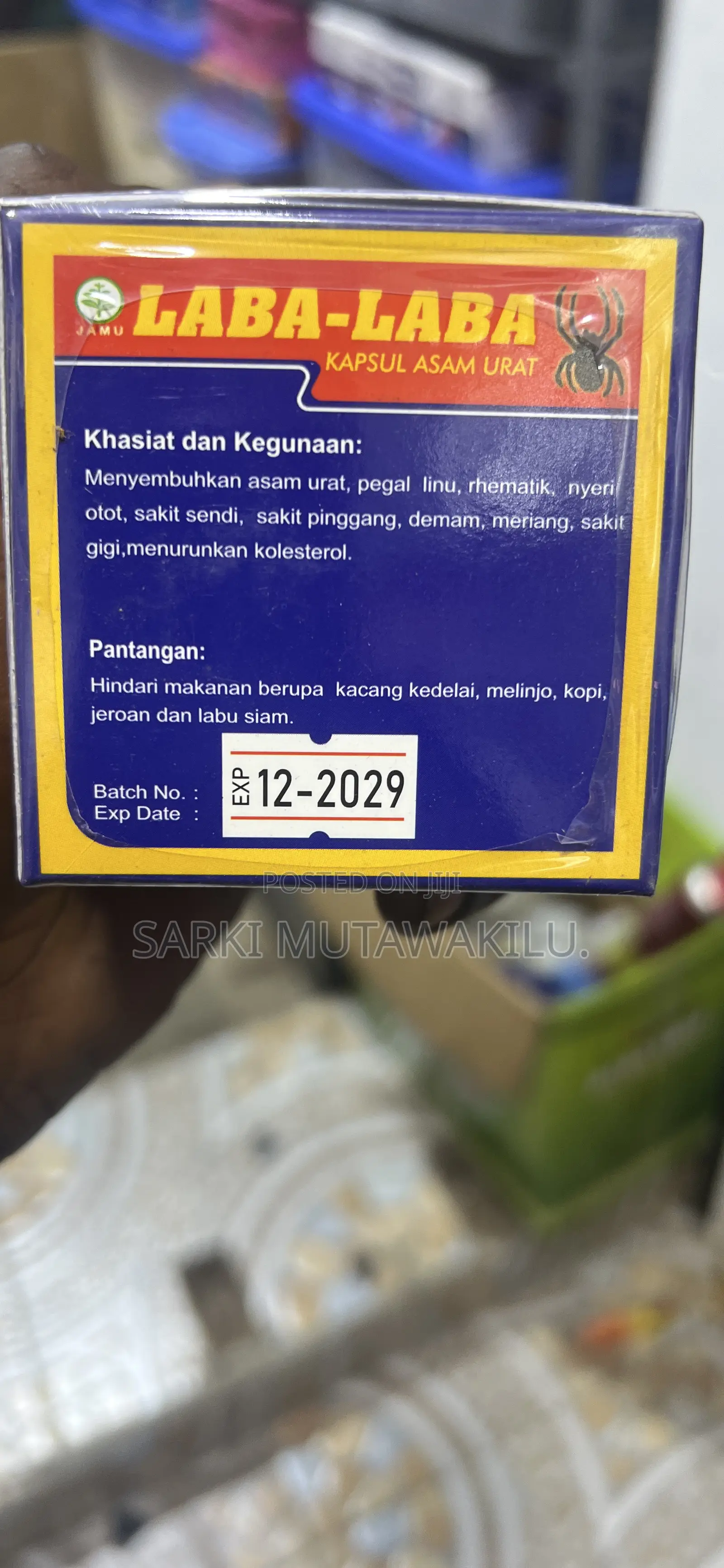Laba-Laba Capsule.