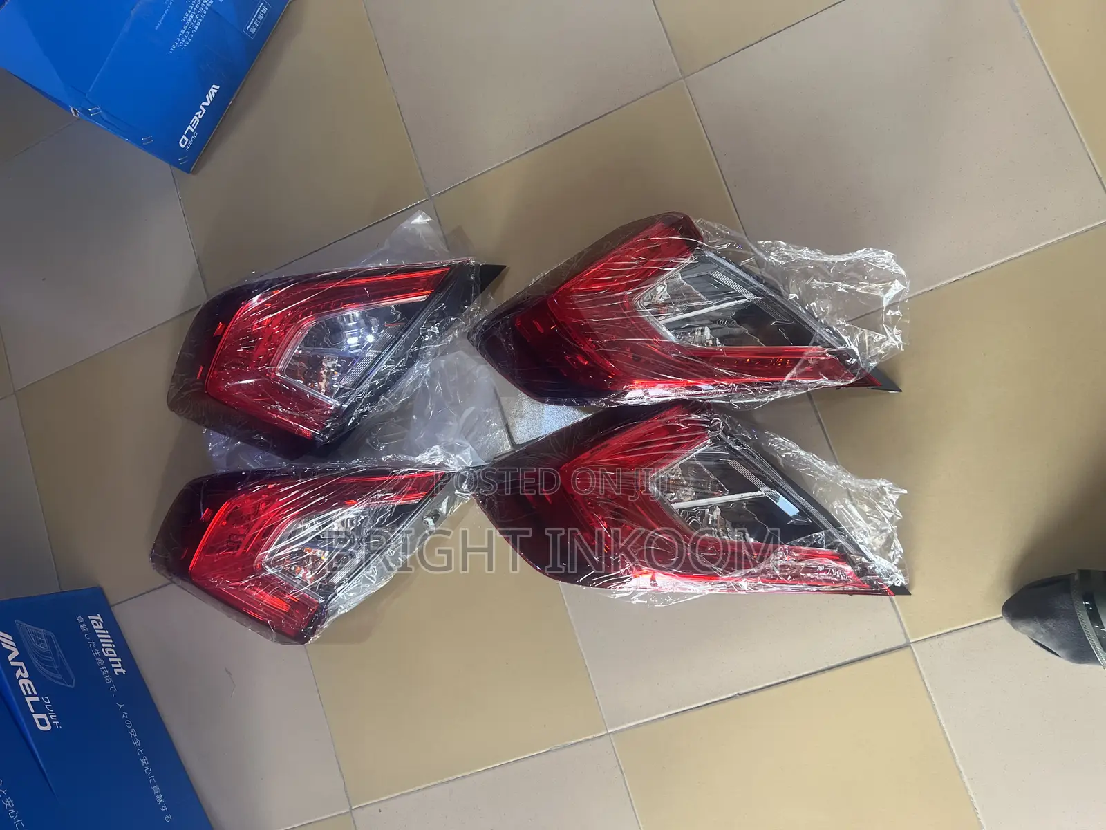 Honda Civic 2016 2017 2018 2019 Tail Lights