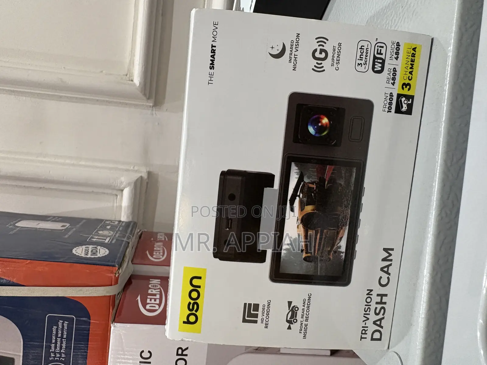 Durable and Affordable Bson Dash Camera(Black) 