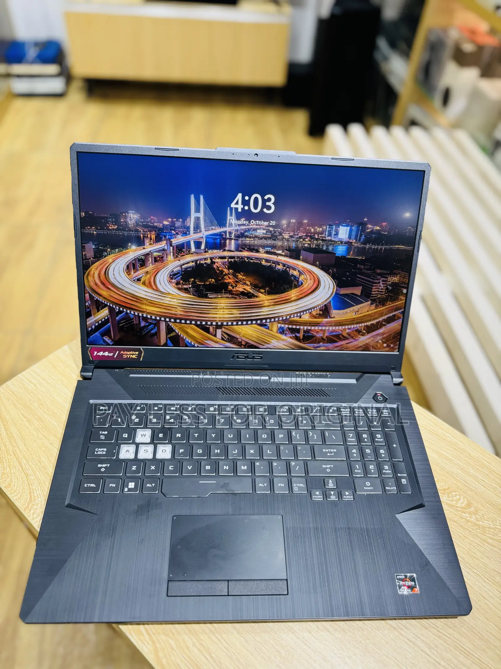 New Laptop Asus TUF Gaming A15 8GB AMD Ryzen 7 SSD 512GB