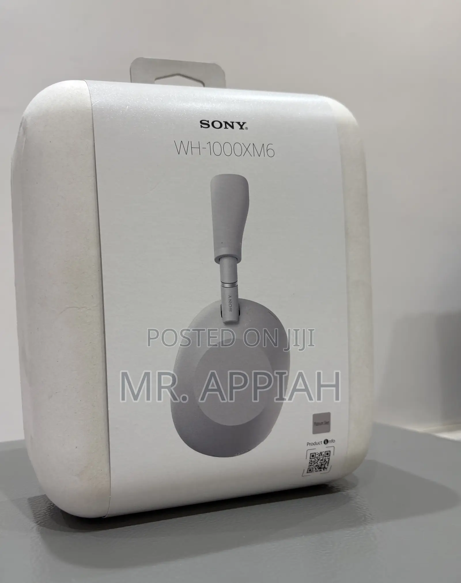 Get Original Sony Wh-1000xm6 Noise Cancelling Headphone(Gray)