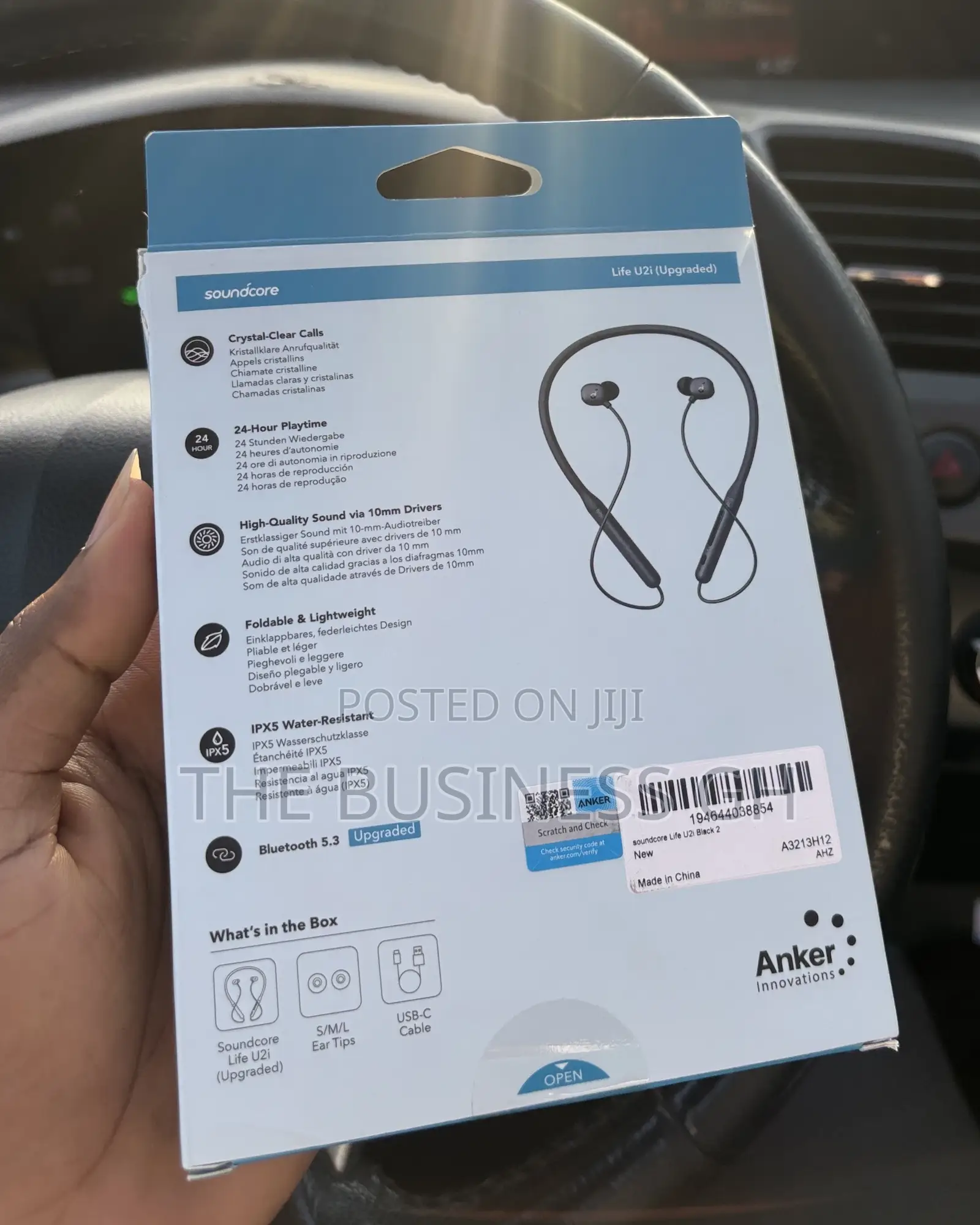 Soundcore by Anker U2i (Upgraded Wireless Headphones)