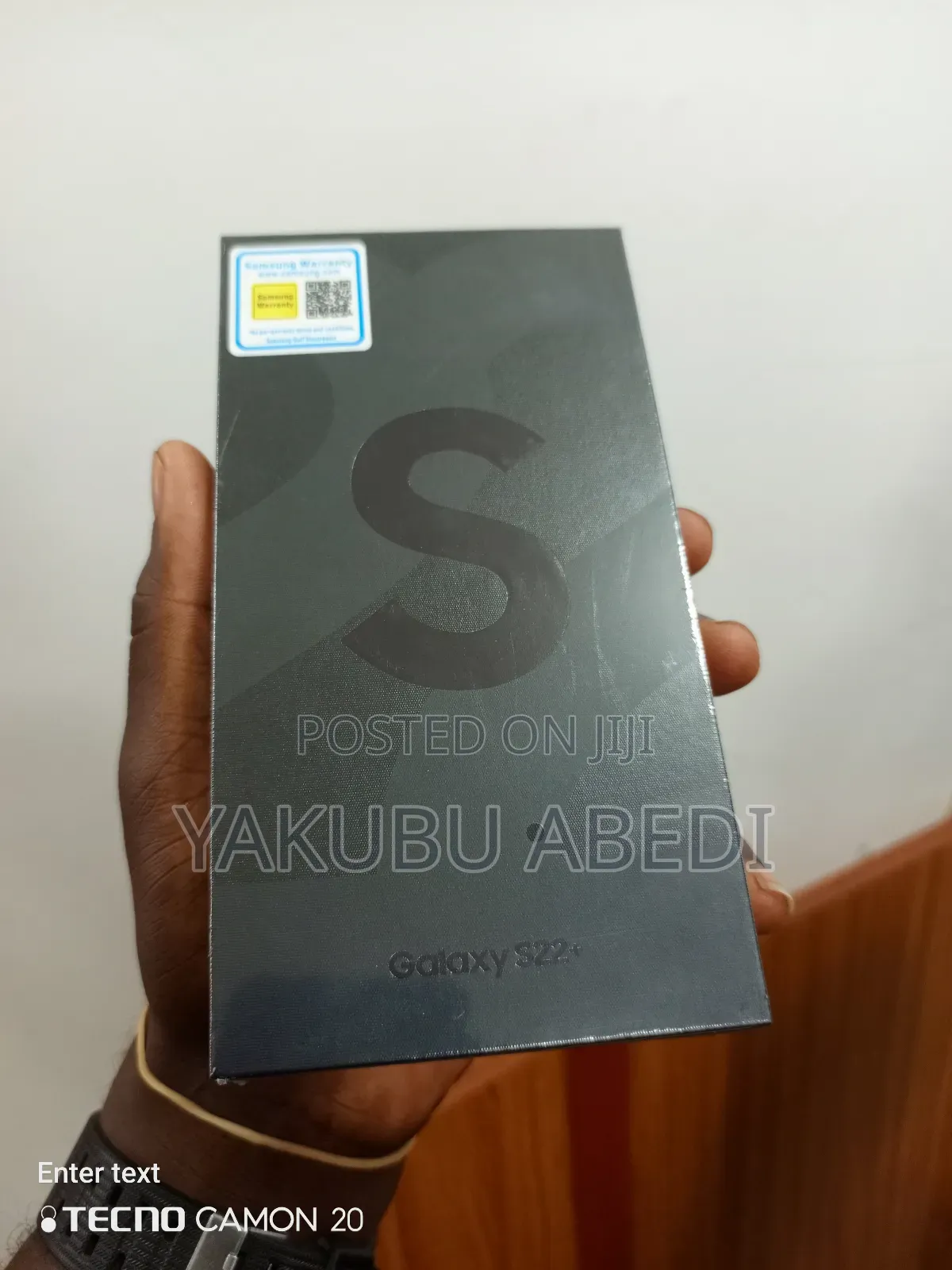 New Samsung Galaxy S22+ 5G 256 GB Black