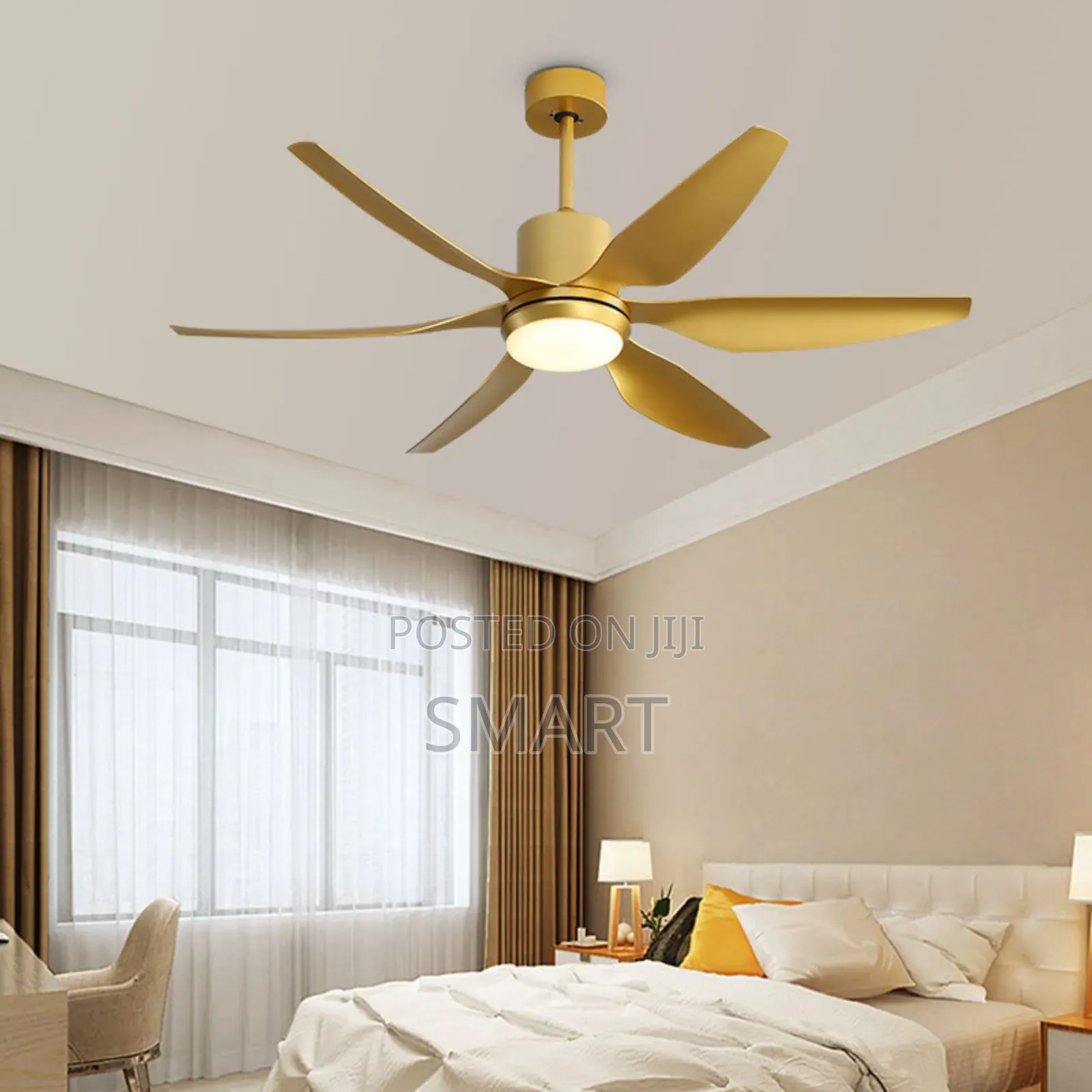 Modern Executive Led Ceiling Fanlight With Remote Control