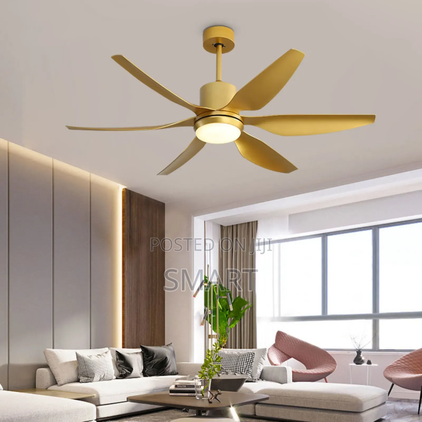 Modern Executive Led Ceiling Fanlight With Remote Control