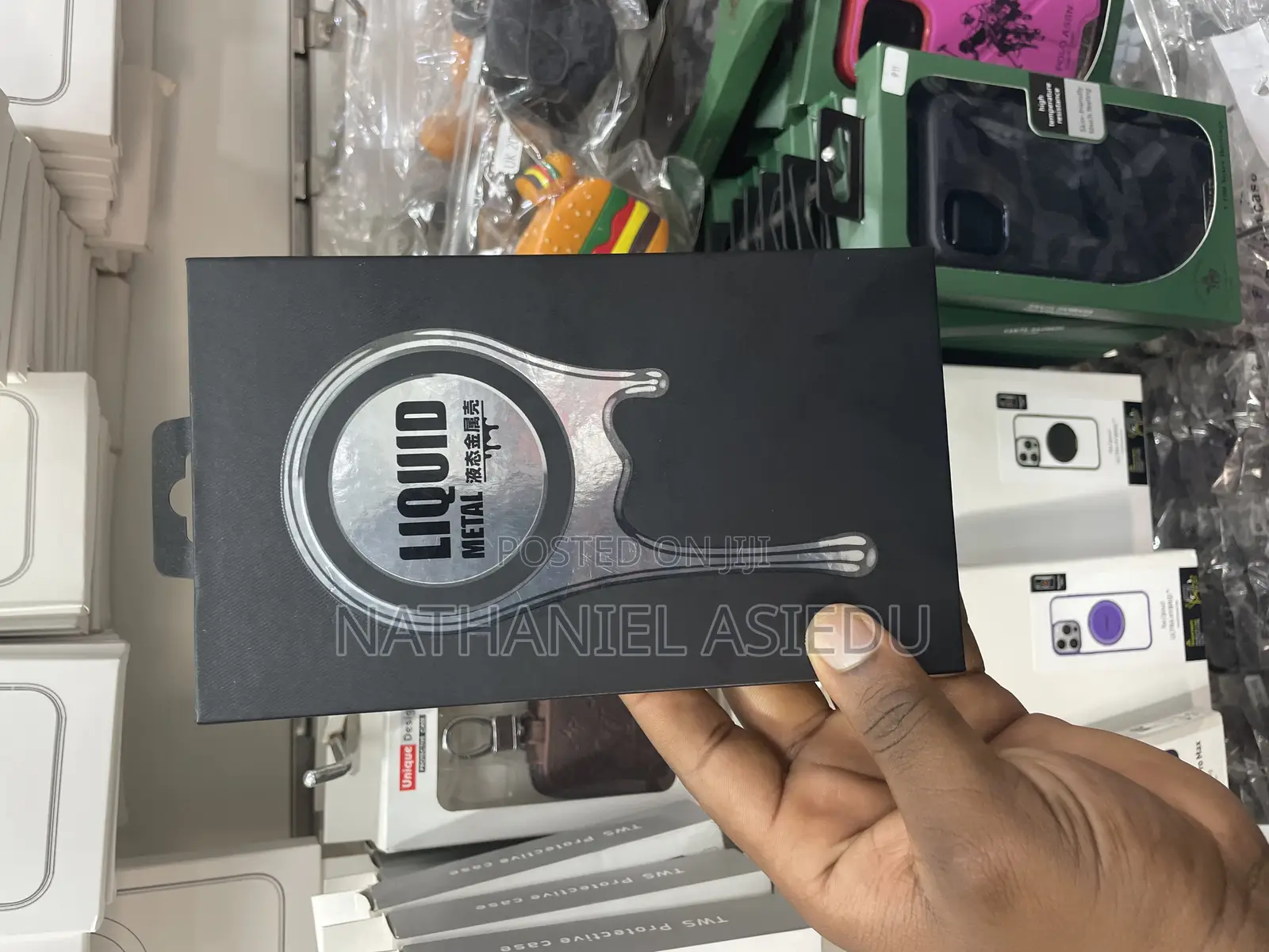 Drip-Style Magnetic Phone Case for 16 Pro Max