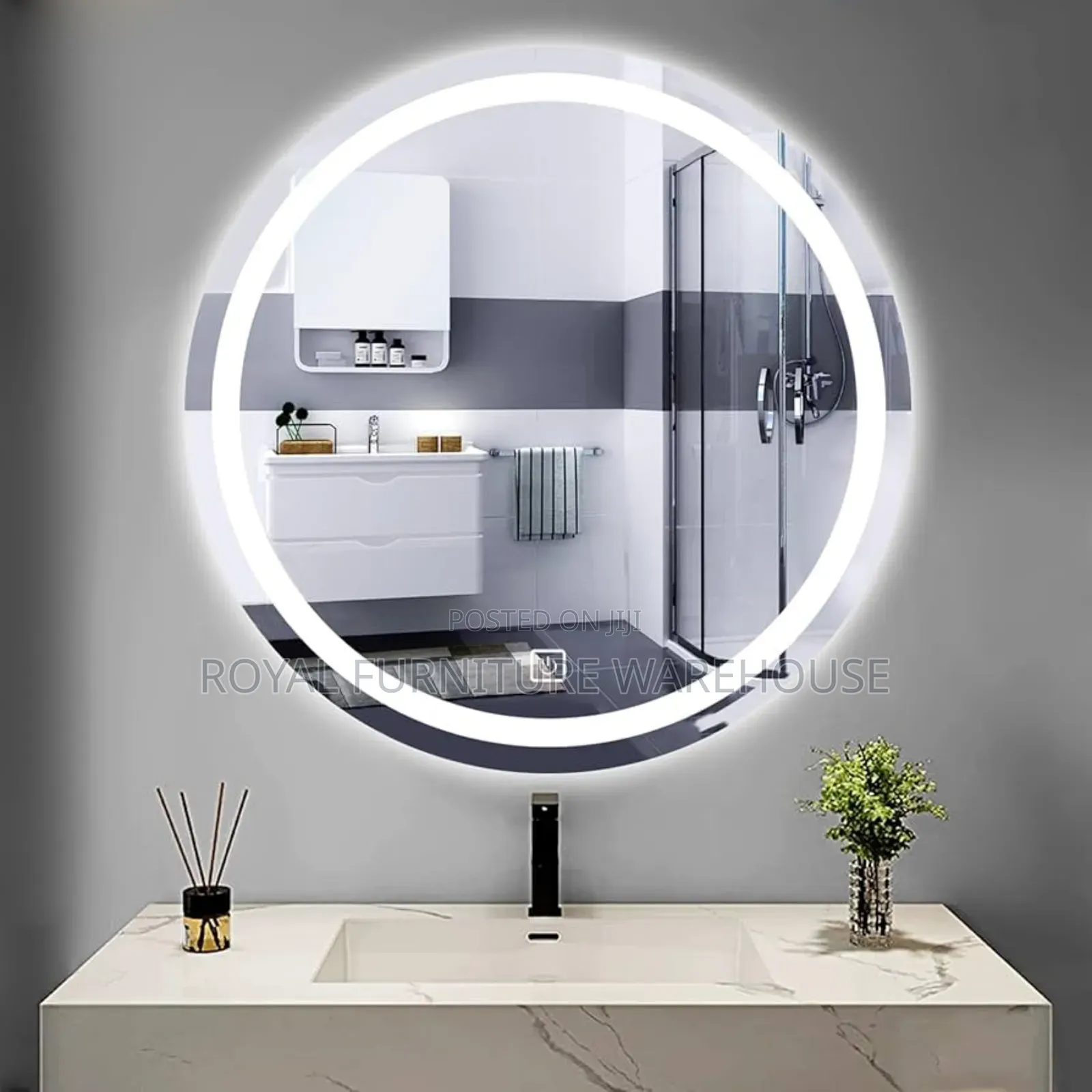 Round Led Mirror Light