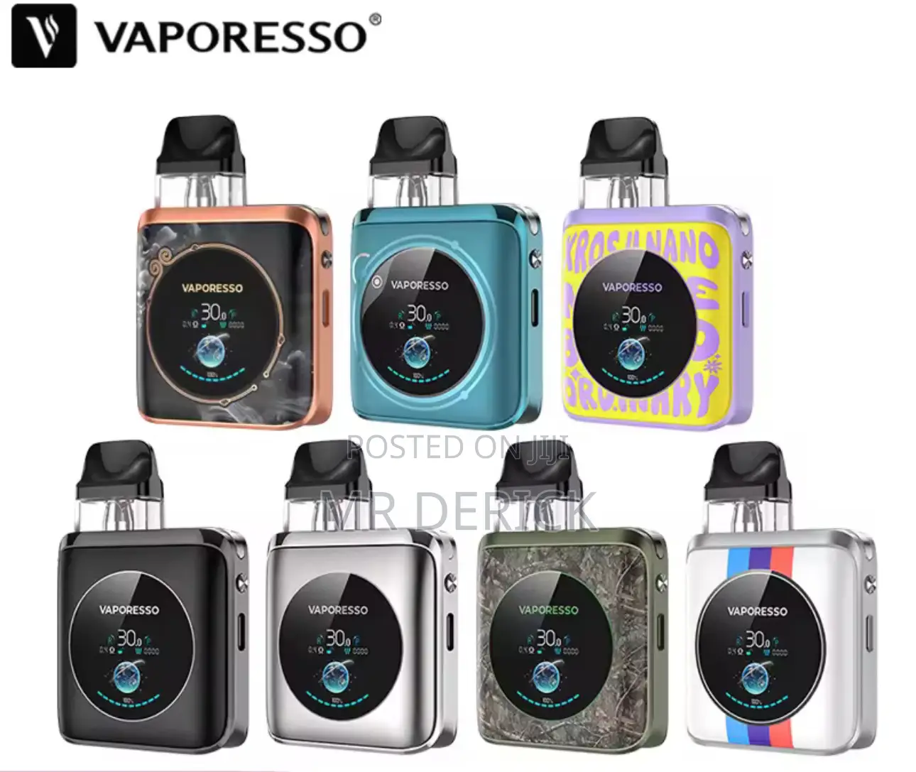 Original Vaporesso Xros 4 Nano Kit 30w Vape Pod Color Graphite Black