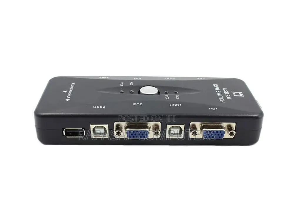 4-Port Usb 2.0 KVM Svga Switch Extender