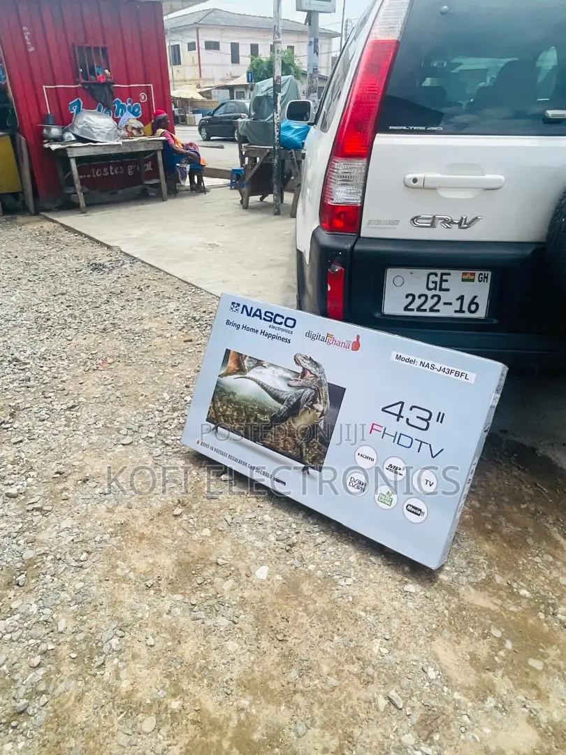 Durable Nasco 43” Tv Ready for Delivery